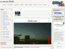 Tablet Screenshot of diliak.net